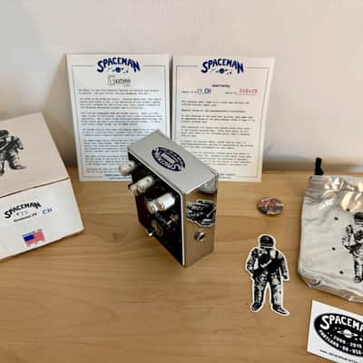 Spaceman Gemini IV Dual Fuzz Generator Ultra Limited Edition Chrome Germanium Silicon Handwired - Ultra Limited Edition Chrome image 5