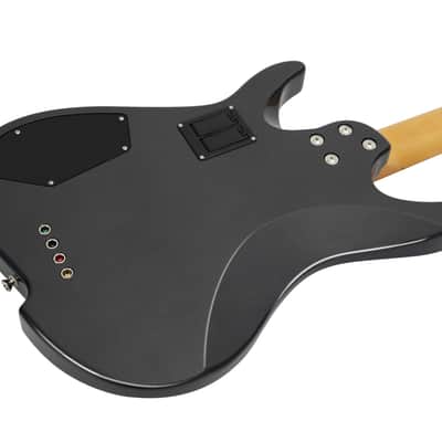 Vola Guitars ZVA 4 String Bass - Charcoal Frost Metallic Gloss MIJ image 9