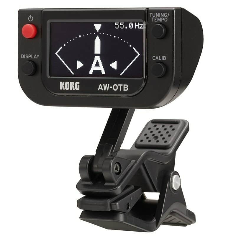 Korg AW-OTB Bass Tuner Clip-On Bass Guitar Tuner image 1