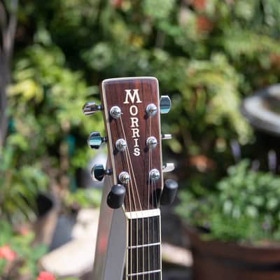 2007 Morris W-40 - Natural Finish - Made in Japan - Hardshell Case image 4