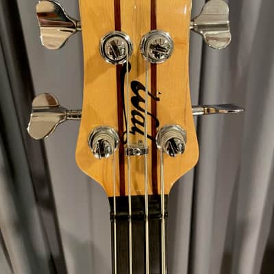 Wal Custom 1983 MKI Mark1 Fretless Bass Left Handed With Flamed Hydua Facings (Original Owner) image 14