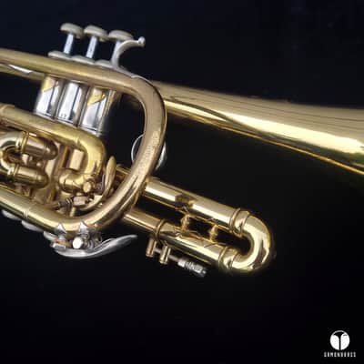 NY Bach Stradivarius Mt. Vernon N.Y 37 ML 112 leadpipe cornet mouthpiece gamonbrass image 10
