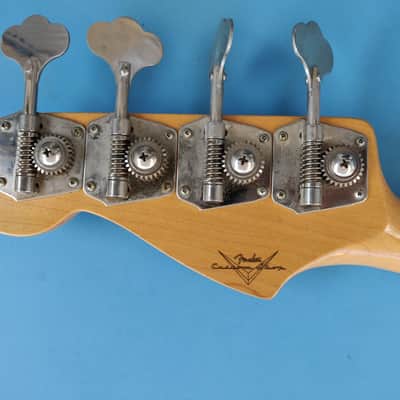 Fender Custom Shop Jazz Bass 1998 Burgundy Mist image 4