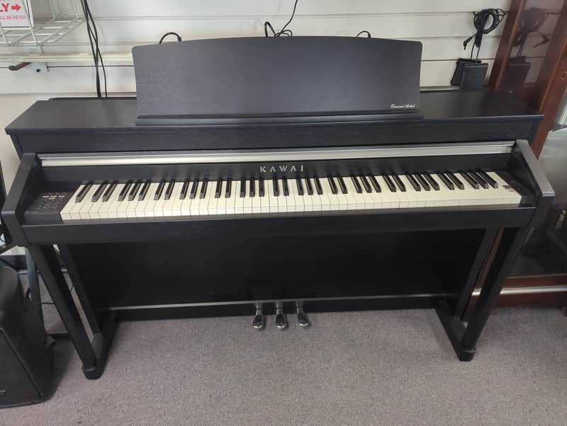 Kawai CA67 concert artist digital piano - Ebony nickel trim image 1