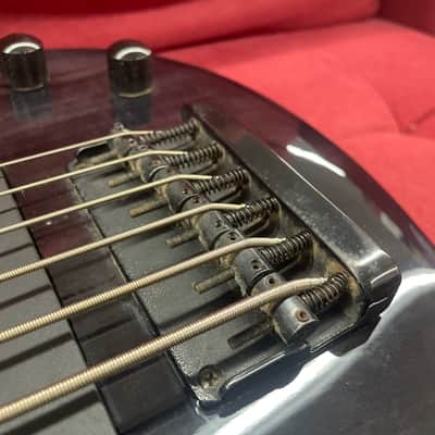 Dean Edge 6 String Bass - Translucent Black image 4