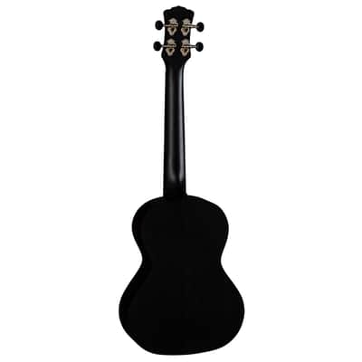LUNA GUITARS - VINTAGE MAHAGONY TENOR UKELELE / UKE - BLACK image 4