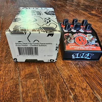 Stone Deaf Fig Fumb Paracentric Fuzz Pedal - Limited Edition Black image 5