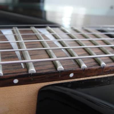 Jackson Kelly Professional MIJ 1990 Trans Black Quilt image 7