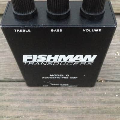 Vintage Fishman Transducers Model G - Acoustic Pre-Amp - Aura - Platinum - Presys - Prefix image 3