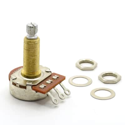 Alpha Potentiometer A500K Long Shaft Audio Pot - Set of 2 image 1