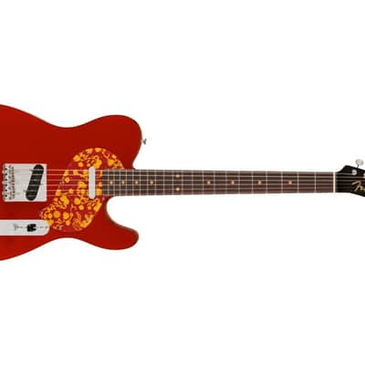 FENDER - Limited Edition Raphael Saadiq Telecaster Rosewood Fingerboard Dark Metallic Red - 0111060848 image 1