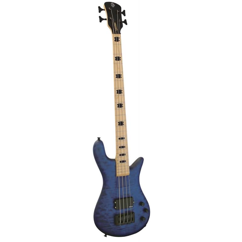 Spector Euro Rebop 4 MM Trans Blue Bass Guitar - Rare - Brand New