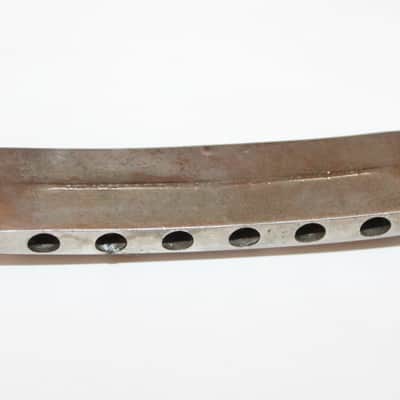 Vintage 1975 Gibson Tailpiece Nickel 1974 1976 Les Paul ES SG 1970's Stop Tail image 6