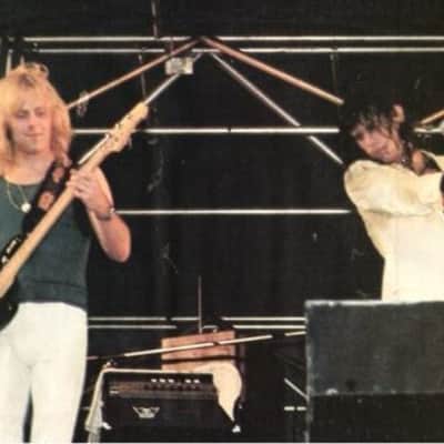 Music Man Tom Hamilton's Aerosmith, Stingray Bass (#67) 1977 - Sunburst image 4
