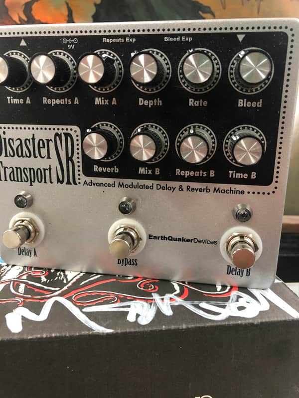 EarthQuaker Devices Disaster Transport SR signed by Matt Pike image 1