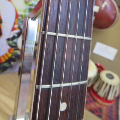 Burns Baldwin arch top 1968 - cherry sunburst image 4