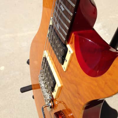 PRS SE Custom 24 Amber Quilt Top image 7