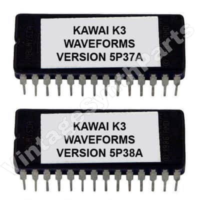 Kawai K3 Keybord version Eproms with Waveforms Waveroms Rom Eprom