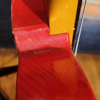 T-Style Partscaster - Red Crackle Body, Squier(?) Neck, Sanchez Alnico 5 Pickups image 11