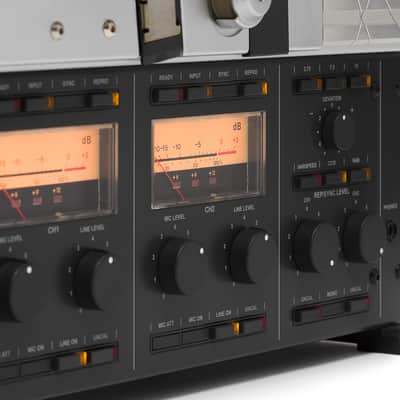 Studer A807 VU 1980s - silver-black image 7