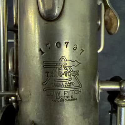 1920s Buescher True Tone Alto Saxophone image 10