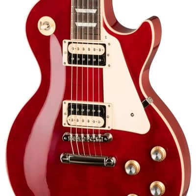 Gibson Les Paul Classic Electric Guitar - Translucent Cherry image 6