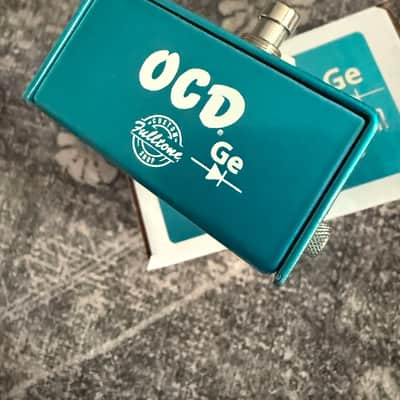 Fulltone Custom Shop OCD-GE Germanium Overdrive 2019 - Tahitian Teal image 6