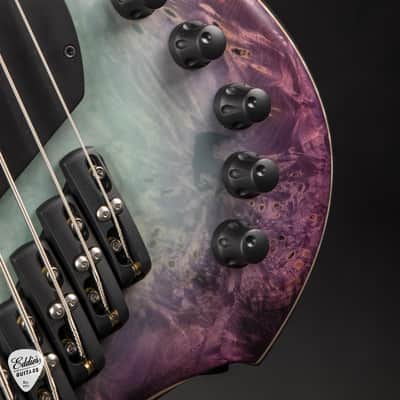 Dingwall Master Series Z3 5-String - Pastel Blue to Trans Purple Reverseburst #7999 image 15