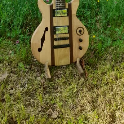 AVALON - Handcrafted Custom Electric Guitar. Made from Beech, Jabota, Chestnut. The only one of its kind in the World!! image 10