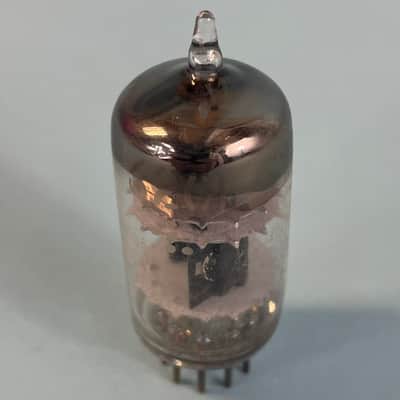 1954 General Electric 12AT7 ECC81 (x2) Vintage Matched Pair GE Preamp Tube! T75 image 4