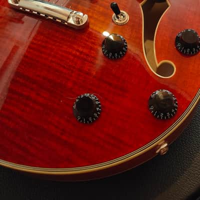 Guitare EASTMAN T484 Thinline Laminate Red Classic image 3