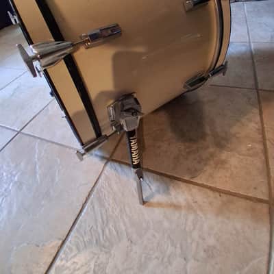 Vintage 22" Yamaha Power V Bass Drum – Made in England (Premier Era, 1989-1992) image 4