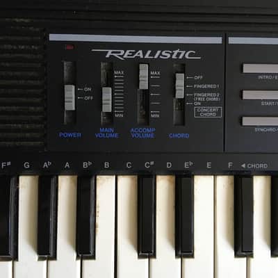Realistic Concertmate 750 (Casiotone MT-140 Clone) 1980s Made in Japan Synthesizer Keyboard image 2