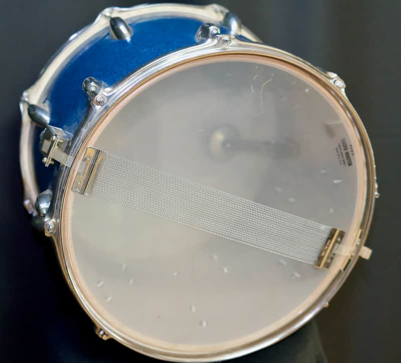 Lyra 10 x 14 Marching Snare – Blue Sparkle (1960s MIJ) image 1
