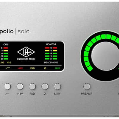 Universal Audio APOLLO SOLO Thunderbolt 3 Audio Interface Heritage Edition image 1