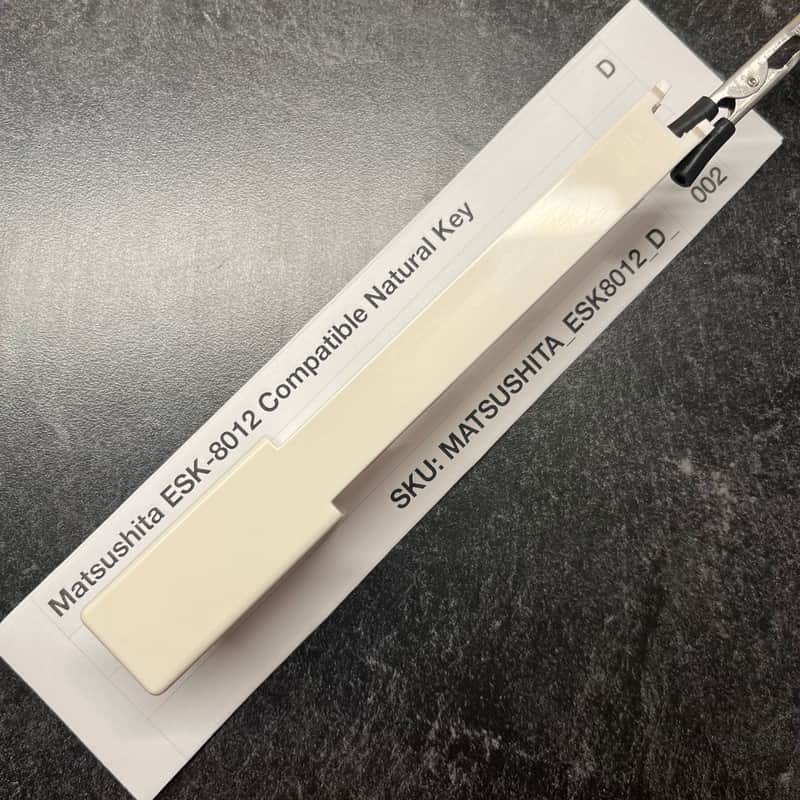 Matsushita Weighted Replacement D Key (ESK-8012 Keybeds) for E-Mu Emulator II, Kawai K1, K1 II, K4, K11, Korg DP-80, DS-8, Rhodes Chroma Polaris image 1