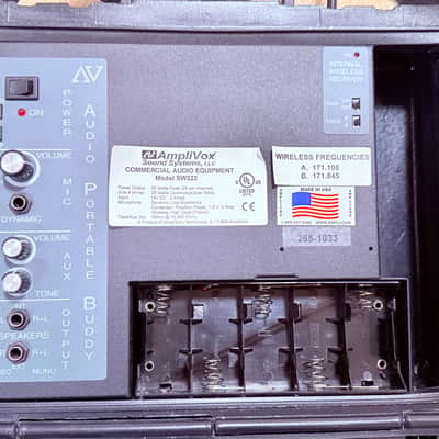 AmpliVox SW222 - Portable Audio System - Vintage image 10