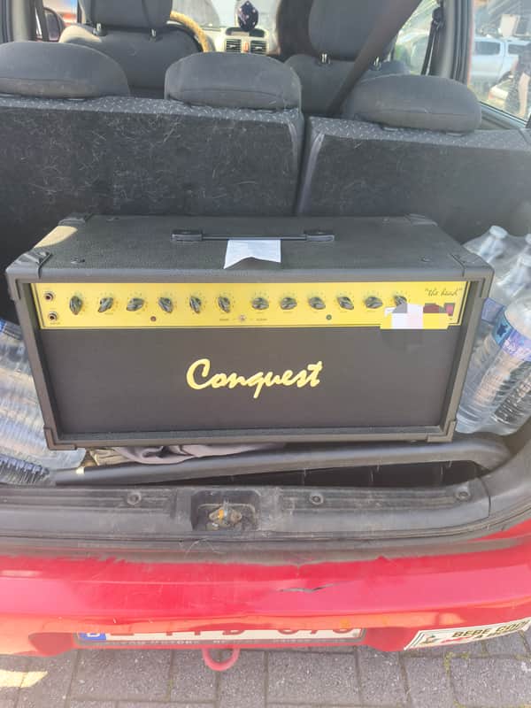 Conquest "The Head" rare Belgian tube amp image 1
