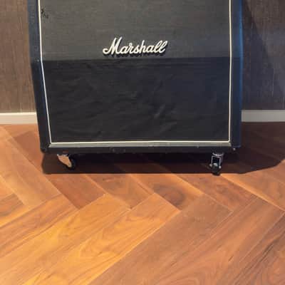 Marshall 1960A 4x12" Angled Cabinet (1978-1979) with G12M Blackbacks T1221 Kurt Mueller 1777 Cones image 5