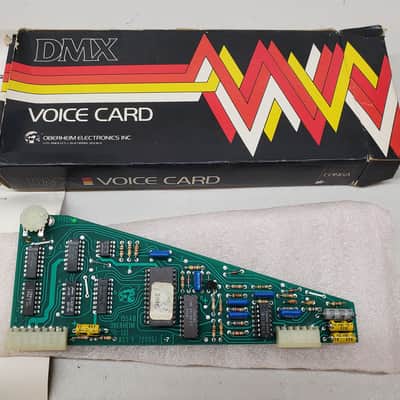 Oberheim DMX Voice Card w/Original Box #3 – Shaker / Claps image 2