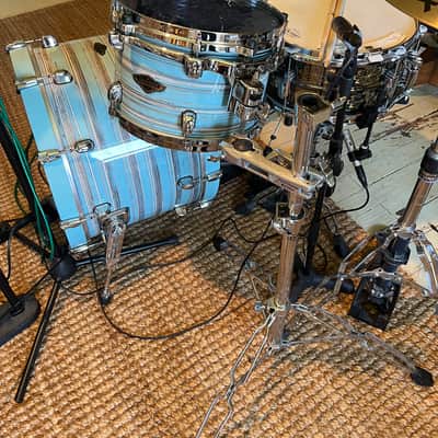Tama Starclassic Walnut/Birch 3pc Arctic Blue Oyster (VIDEO) image 2