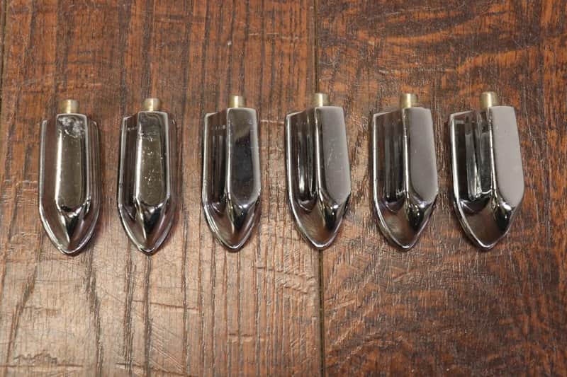 Unbranded Chrome Tom Drum Lugs 6pk #22 image 1
