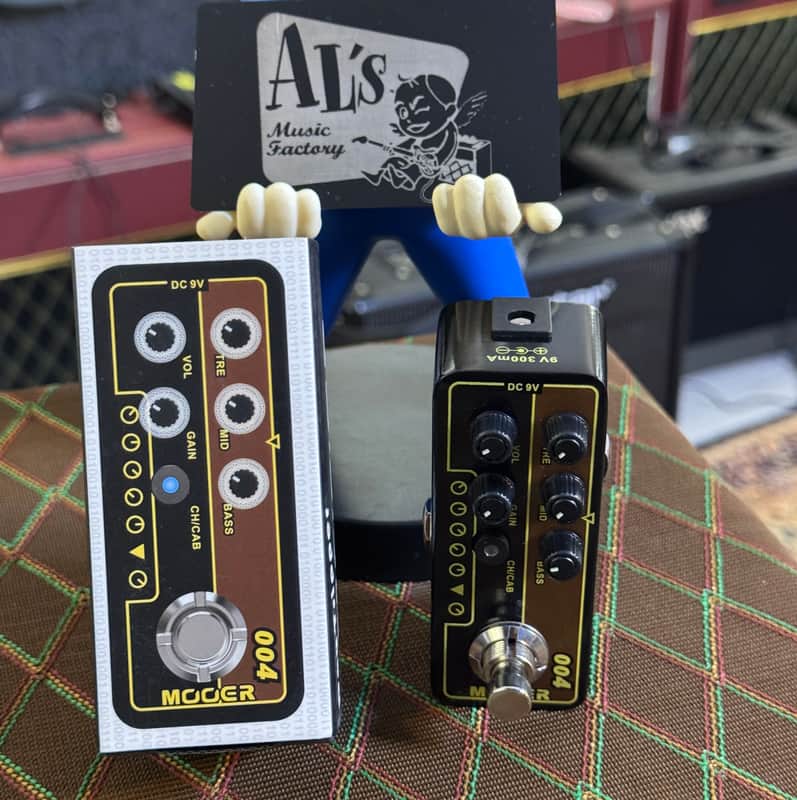 Mooer 004 DAY TRIPPER MICRO PREAMP Pedal ( Vox AC30 Simulator) image 1