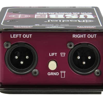 Radial Engineering USB-Pro Stereo USB Laptop DI Direct Box [DEMO] image 4