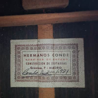 Hermanos Conde Faustino Conde 1A 1987 - French polish image 10