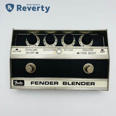 Fender Blender Fuzz 1975 Vintage Guitar Effect Pedal Original w/Manual image 2