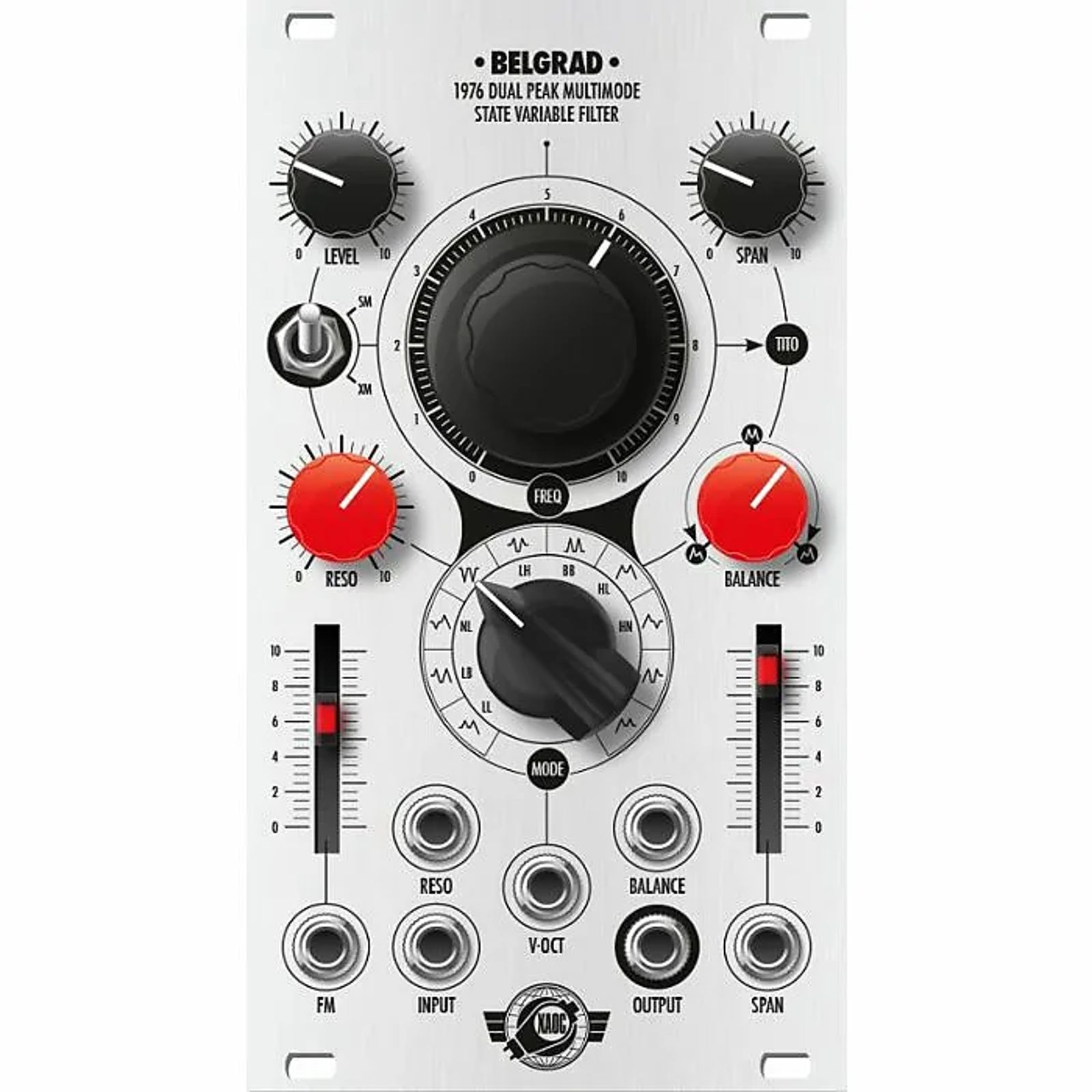 Xaoc Devices Belgrad Dual Peak State Variable Filter | Reverb