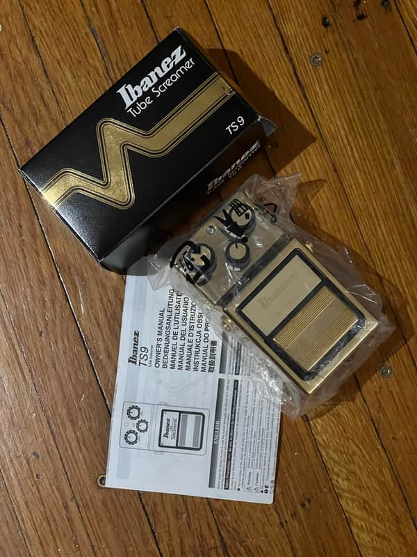 Ibanez Limited Edition TS9 Tube Screamer Gold 2019 | Reverb