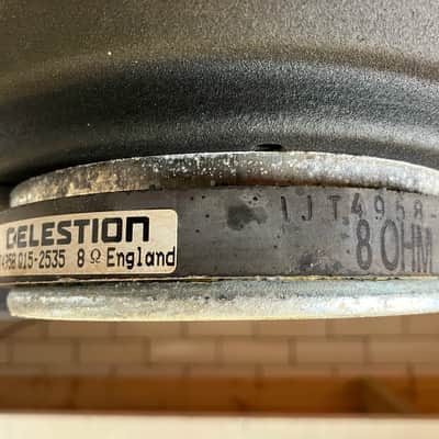 Pair of PA Speakers - 15" Celestion T4958 (UK Made) 8 Ohm, in Soundlab Cabinets image 6