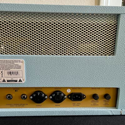 Marshall 1959BJA Billie Joe Armstrong Signature Handwired JMP Reissue 100-Watt Guitar Amp Head 2026 - Blue image 14